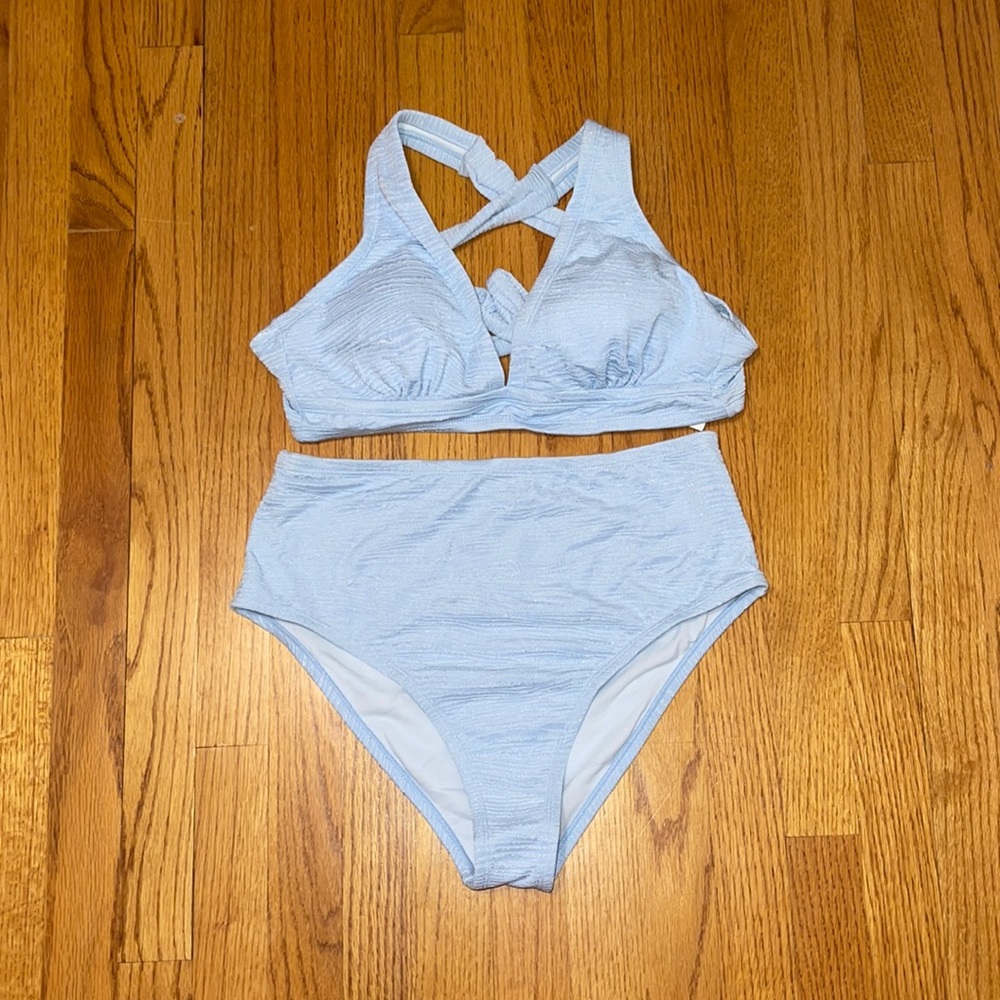 Light Blue Swimsuit